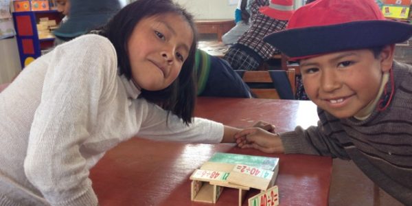Lernmethoden in einer peruanischen Grundschule